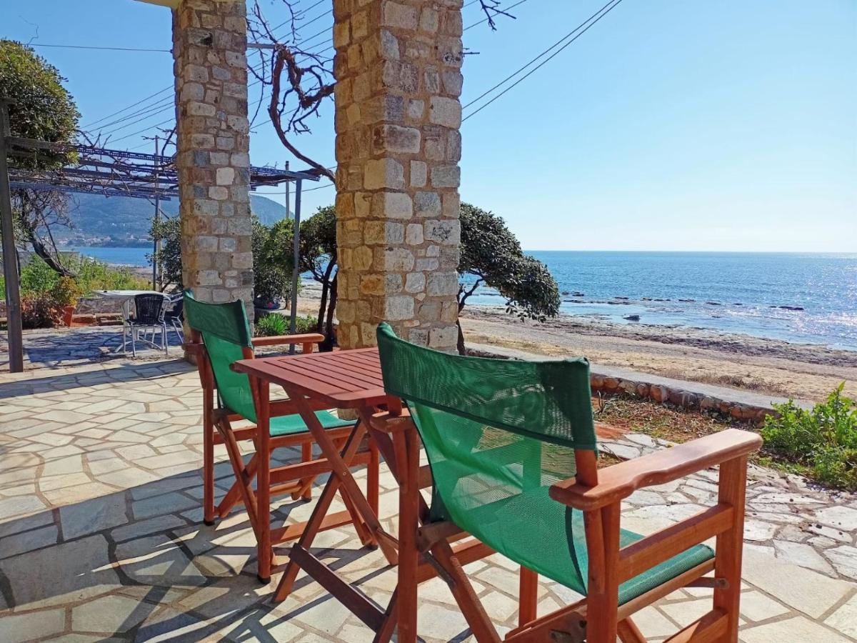 Вилла Bostani Seaside House Mani Агиос-Николаос Экстерьер фото