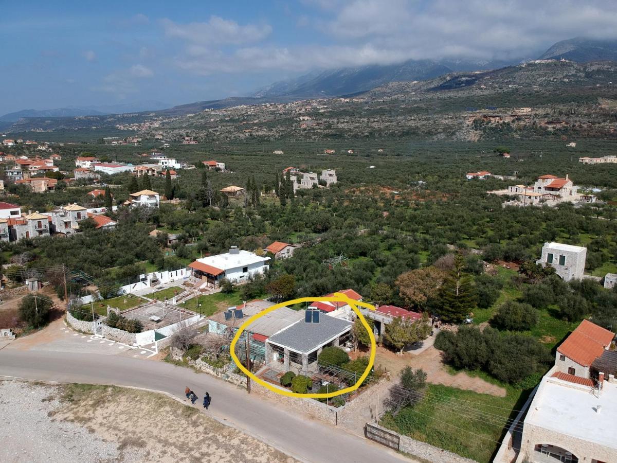 Вилла Bostani Seaside House Mani Агиос-Николаос Экстерьер фото
