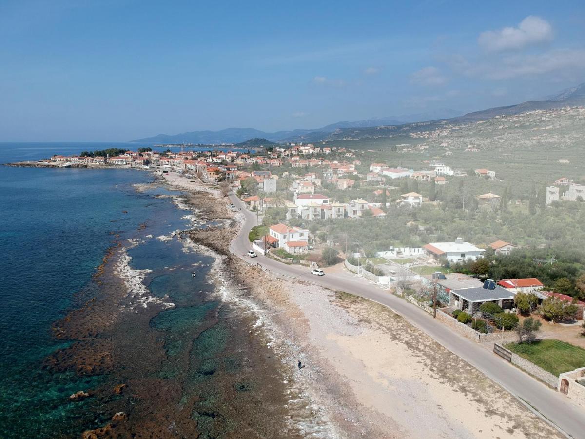 Вилла Bostani Seaside House Mani Агиос-Николаос Экстерьер фото